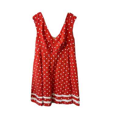 eShakti Womens 2XL XXL Polka Dot Retro Fit Flare … - image 1