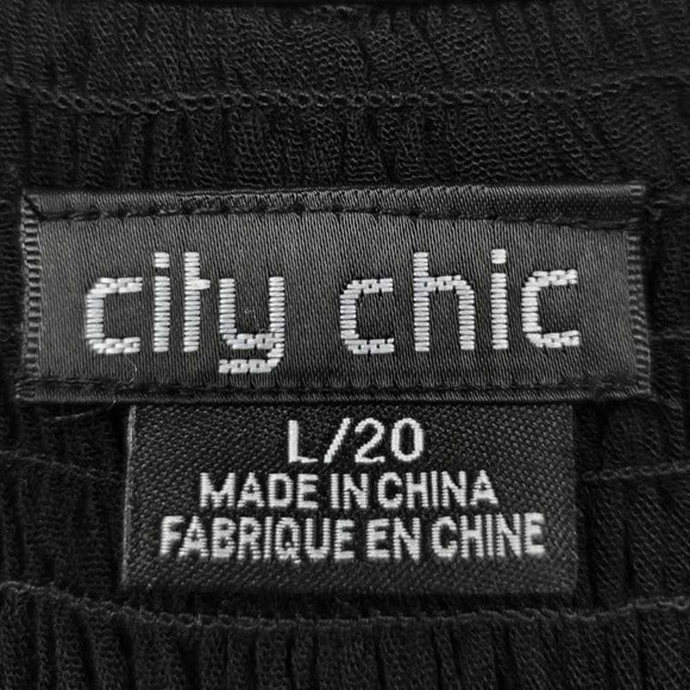 City Chic Black Smocked Off Shoulder Maxi Dress S… - image 5