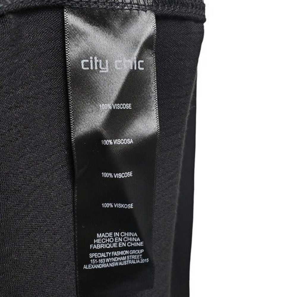City Chic Black Smocked Off Shoulder Maxi Dress S… - image 6
