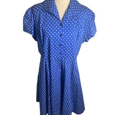 Hearts and Roses Polka Dotted Dress