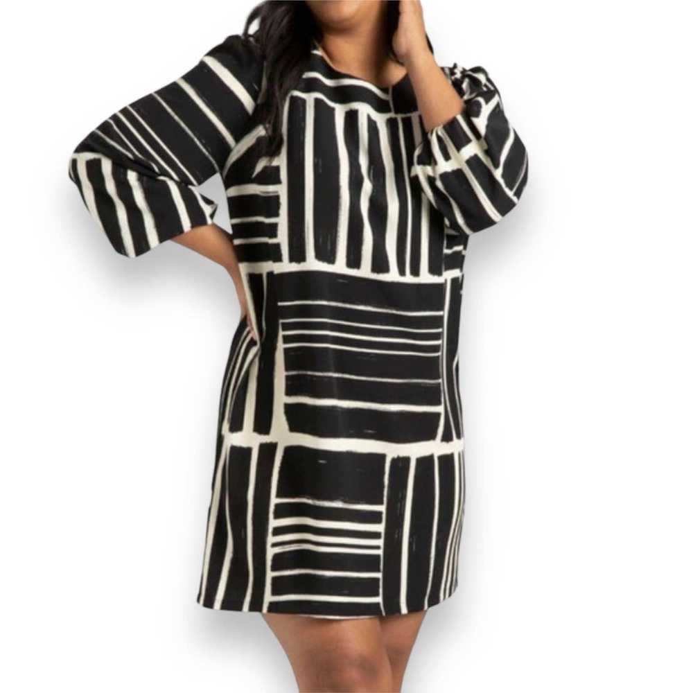 Eloquii Puff Sleeve Easy Tee Dress Women's Size 2… - image 1