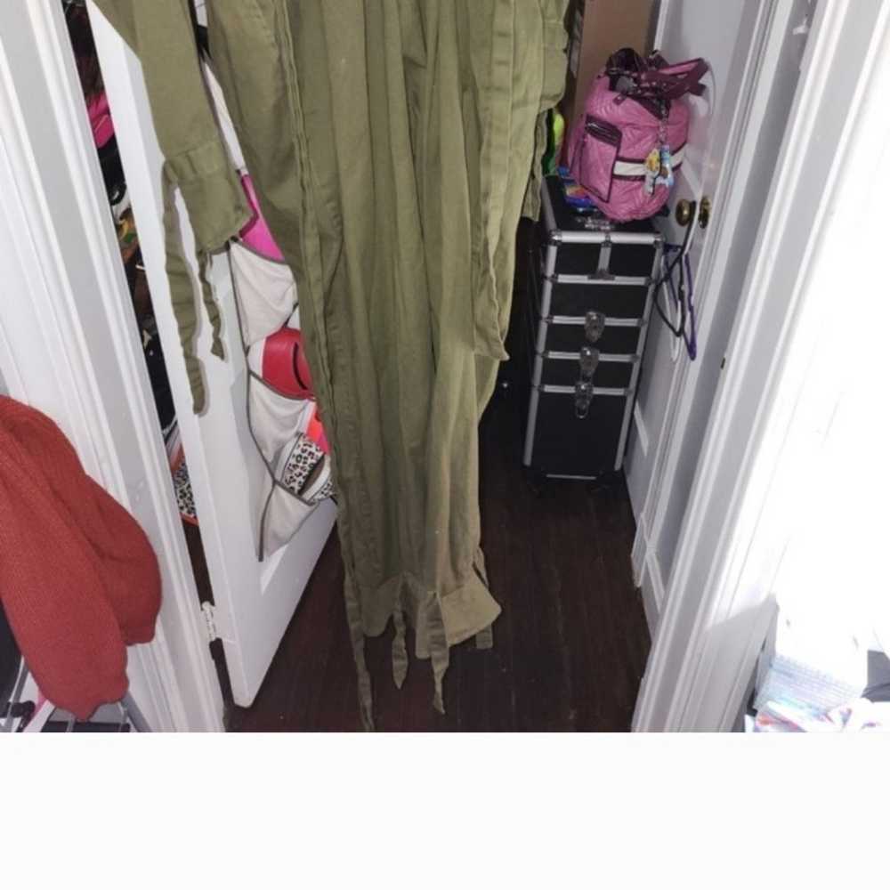 Fashion to figure olive green jumpsuit size 3 - image 6