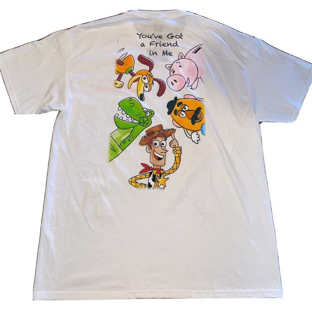 Disney Pixar Toy Story T Shirt White Adult XS You… - image 1