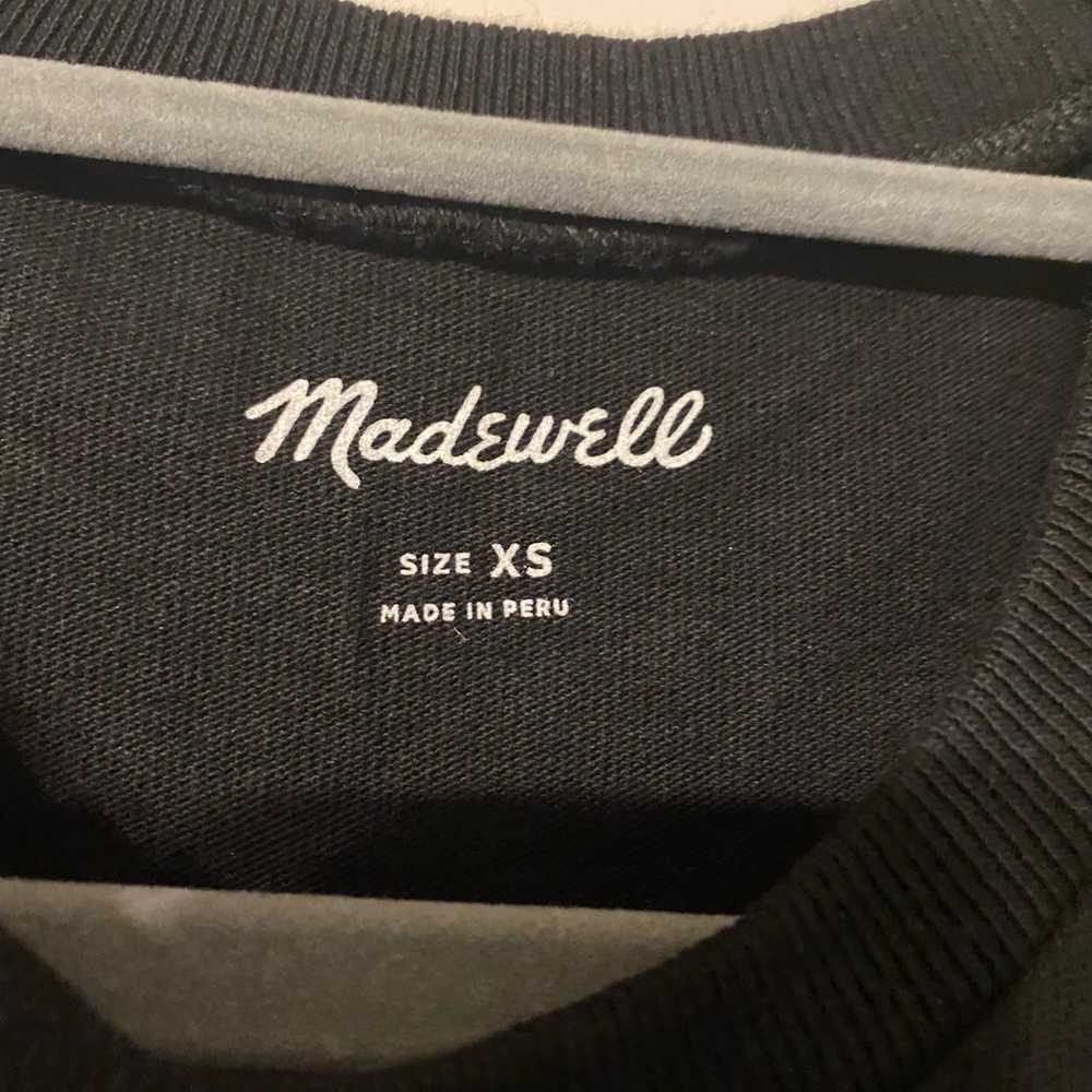 Madewell black t shirt - image 3