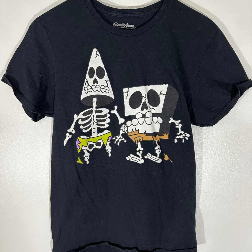 Sponge Bob and Patrick skeleton sweatshirt - image 1