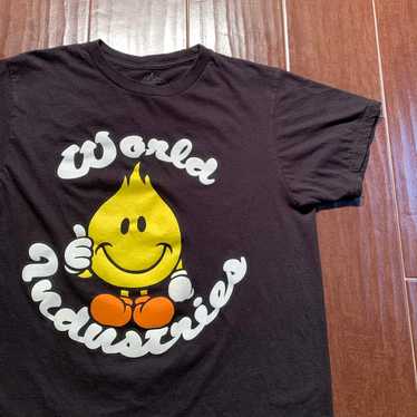 World Industries Flame Boy Hook Ups Skate Hookups Hook Ups 90's Vintage  Youth T-Shirt