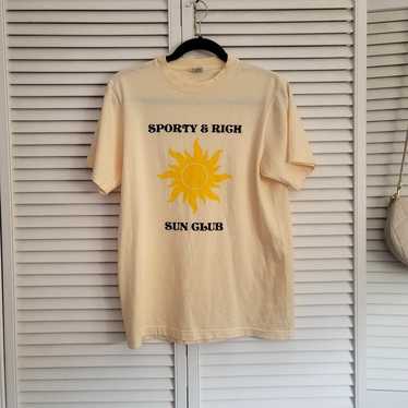 NWOT Sporty and Rich Sun Club Shirt - image 1
