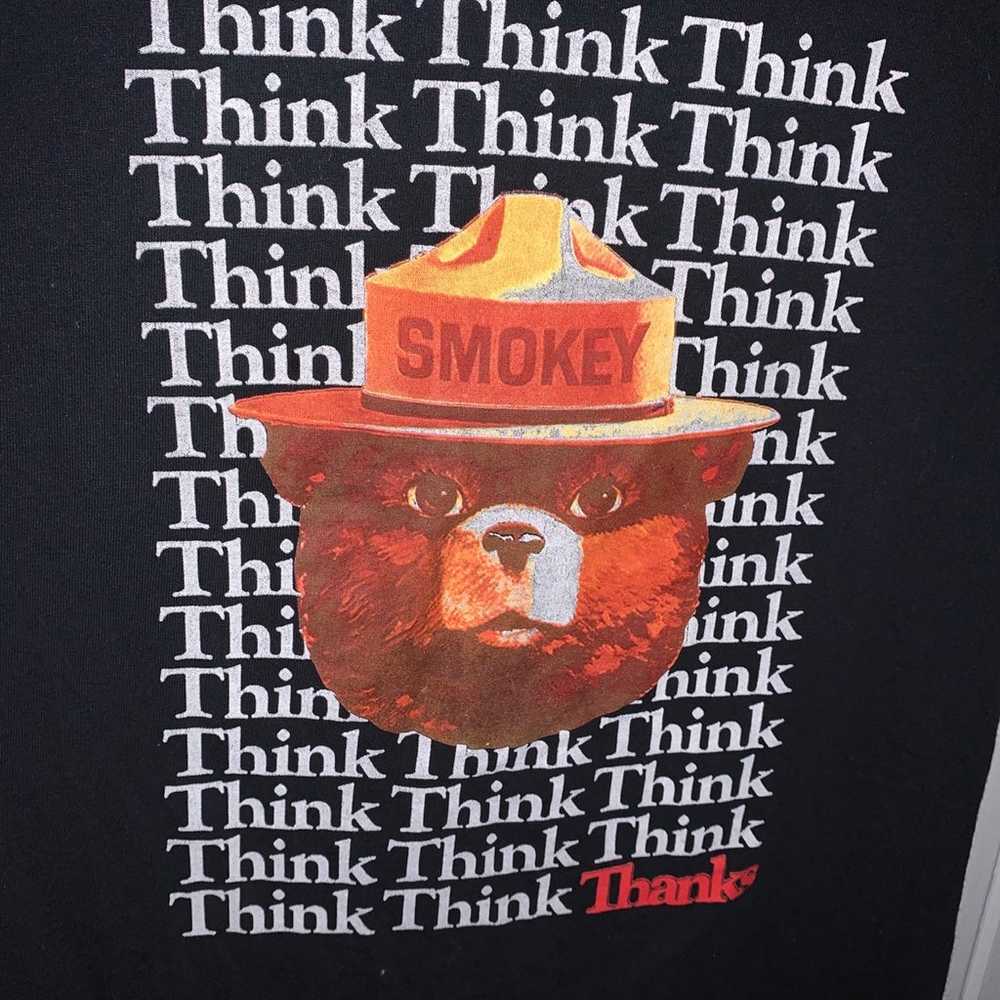 Official Smokey The Bear Think T Shirt - image 2
