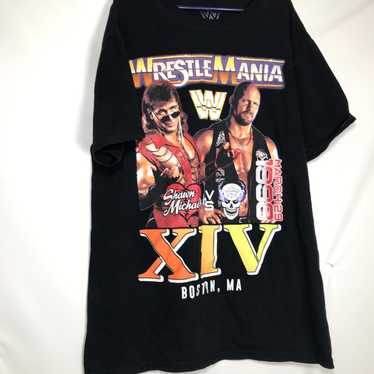 WWE WWF T-Shirt Small WrestleMania XIV Stone Cold… - image 1