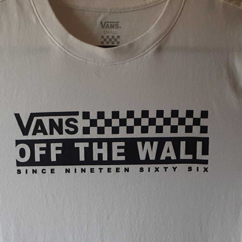 Vans "Off The Wall" men's white long-sleeve graph… - image 6