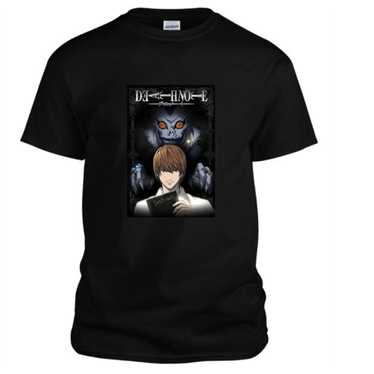 DEATH NOTE ANIME GRAPHIC SHIRT BLACK - image 1