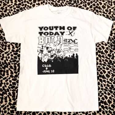 【格安人気SALE】80s 90s Youth of today Tシャツ XL レイ キャポ トップス
