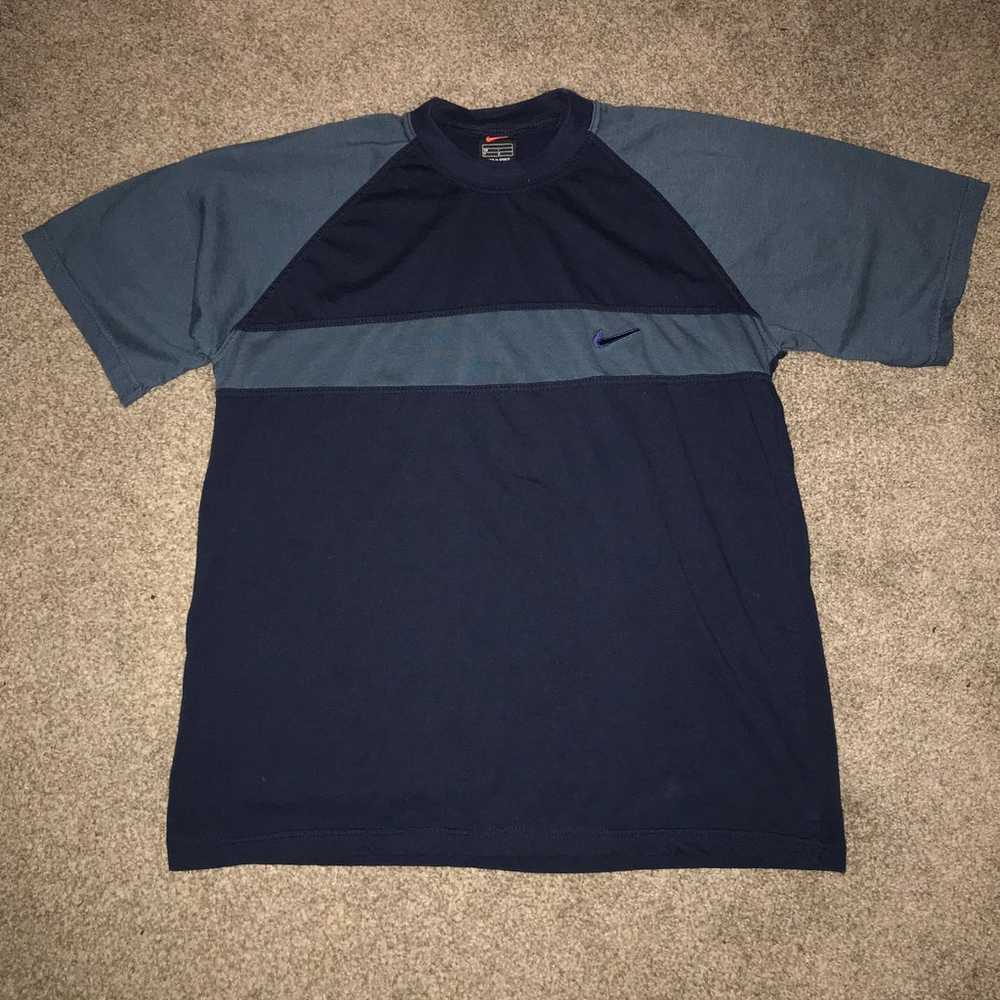Vintage Nike Athletic Color T-Shirt S - image 1