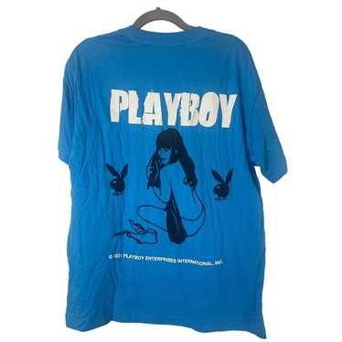 Blue PLAYBOY by Pac Sun 2021 T-Shirt Sz Small 100… - image 1