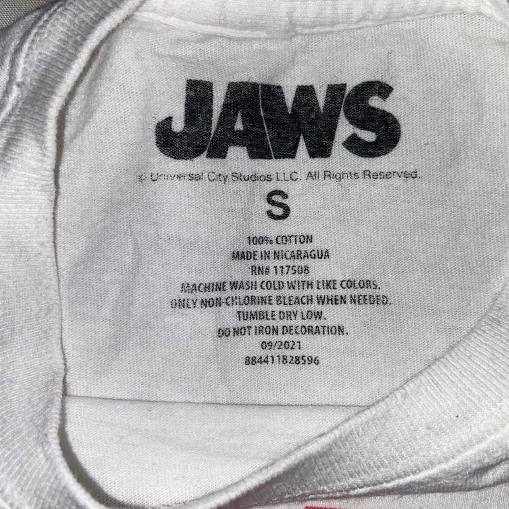Jaws Movie Poster Graphic T Shirt - image 3