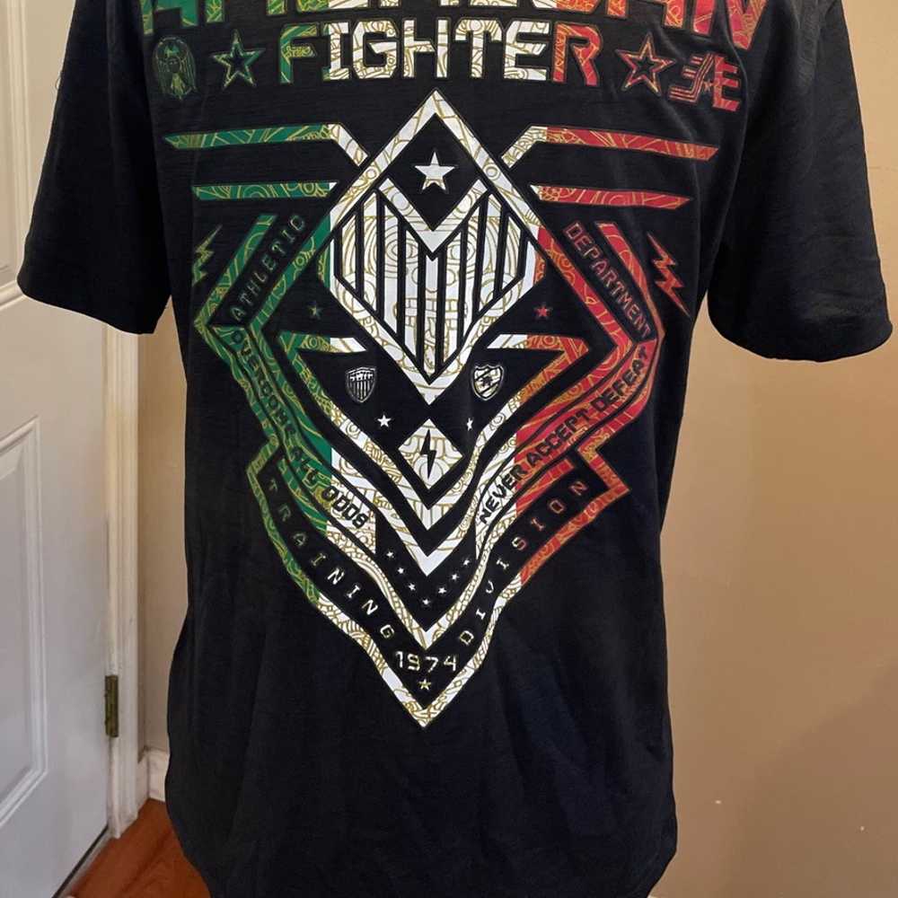 AMERICAN FIGHTER CRYSTAL RIVER S/S TEE SZ SMALL - image 2