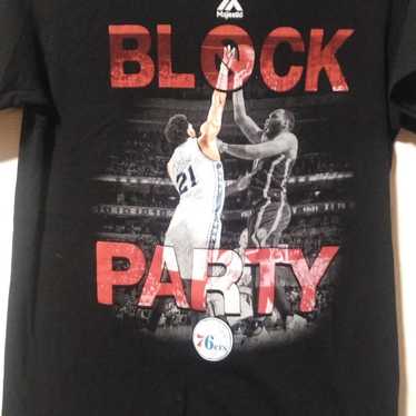 Joel Embiid Block Party shirt S - image 1
