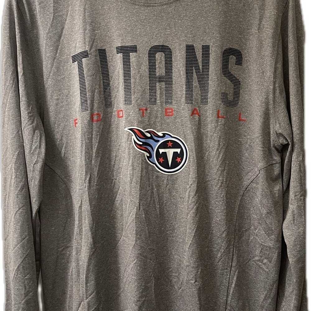 Men’s NFL Team Apparel size small gray long sleev… - image 1