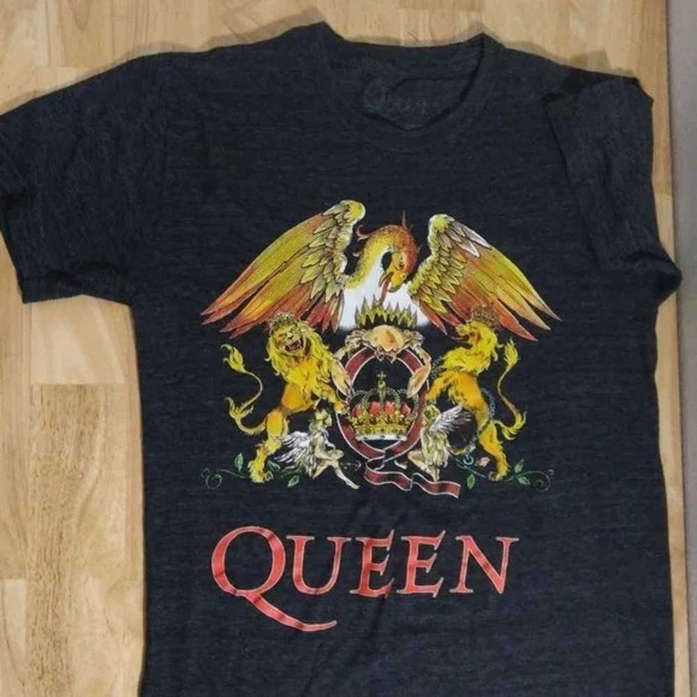 Queen Emblem Logo Graphic T-Shirt - image 1