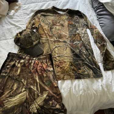 Camo Outfit (shirt, shorts, hat) - image 1