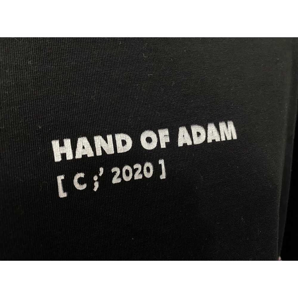 Michelangelo Hands of God and Adam Men Shirt Top … - image 5
