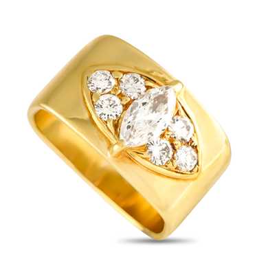 LB Exclusive 14K Yellow Gold 0.60ct Diamond Ring M