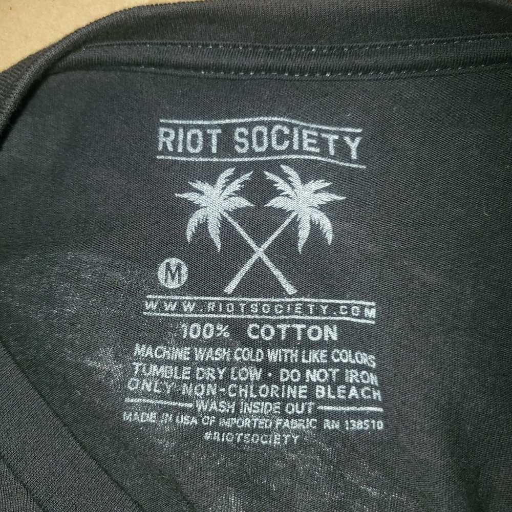 riot society t shirt - image 3