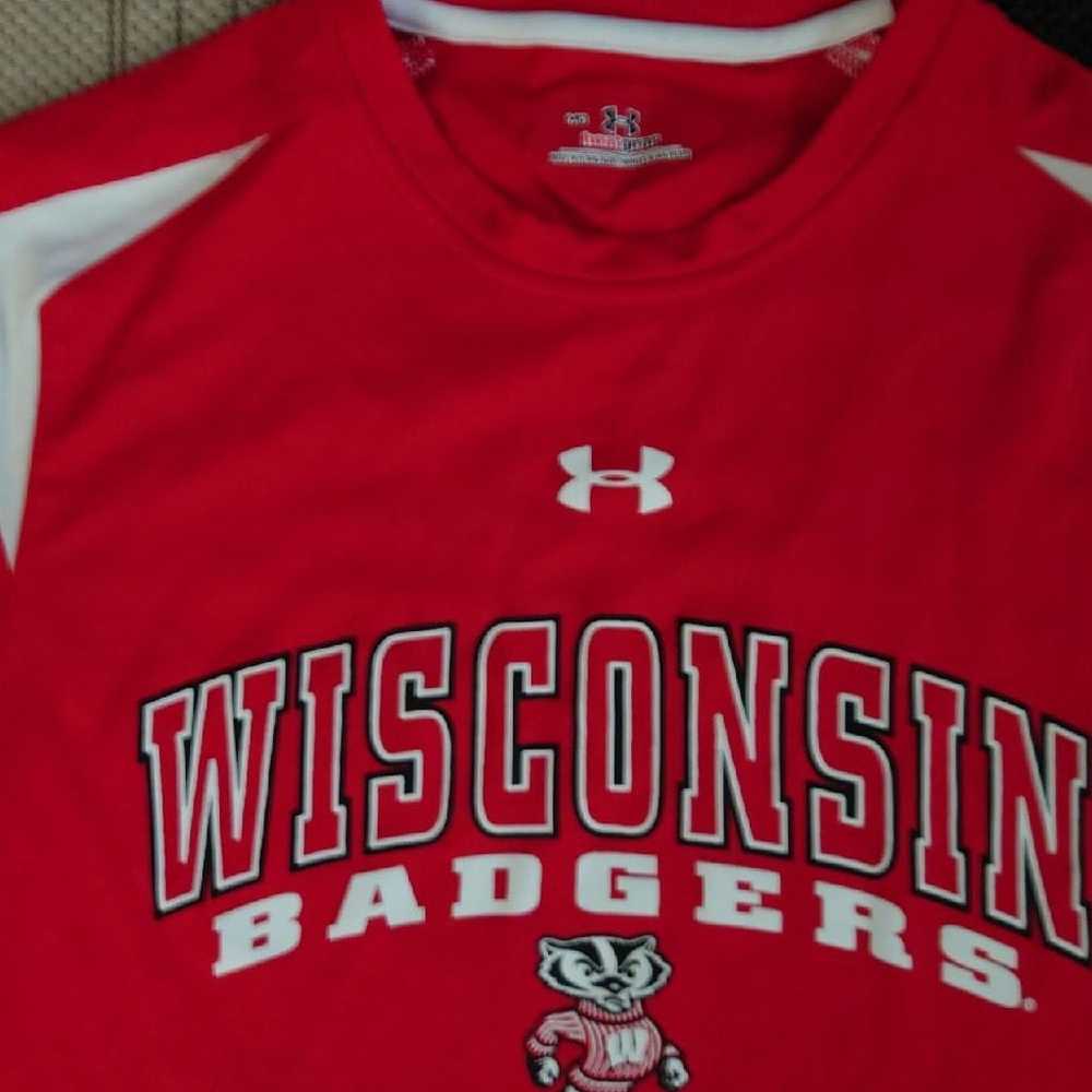 Wisconsin Badgers Under Armour Shirt - image 2