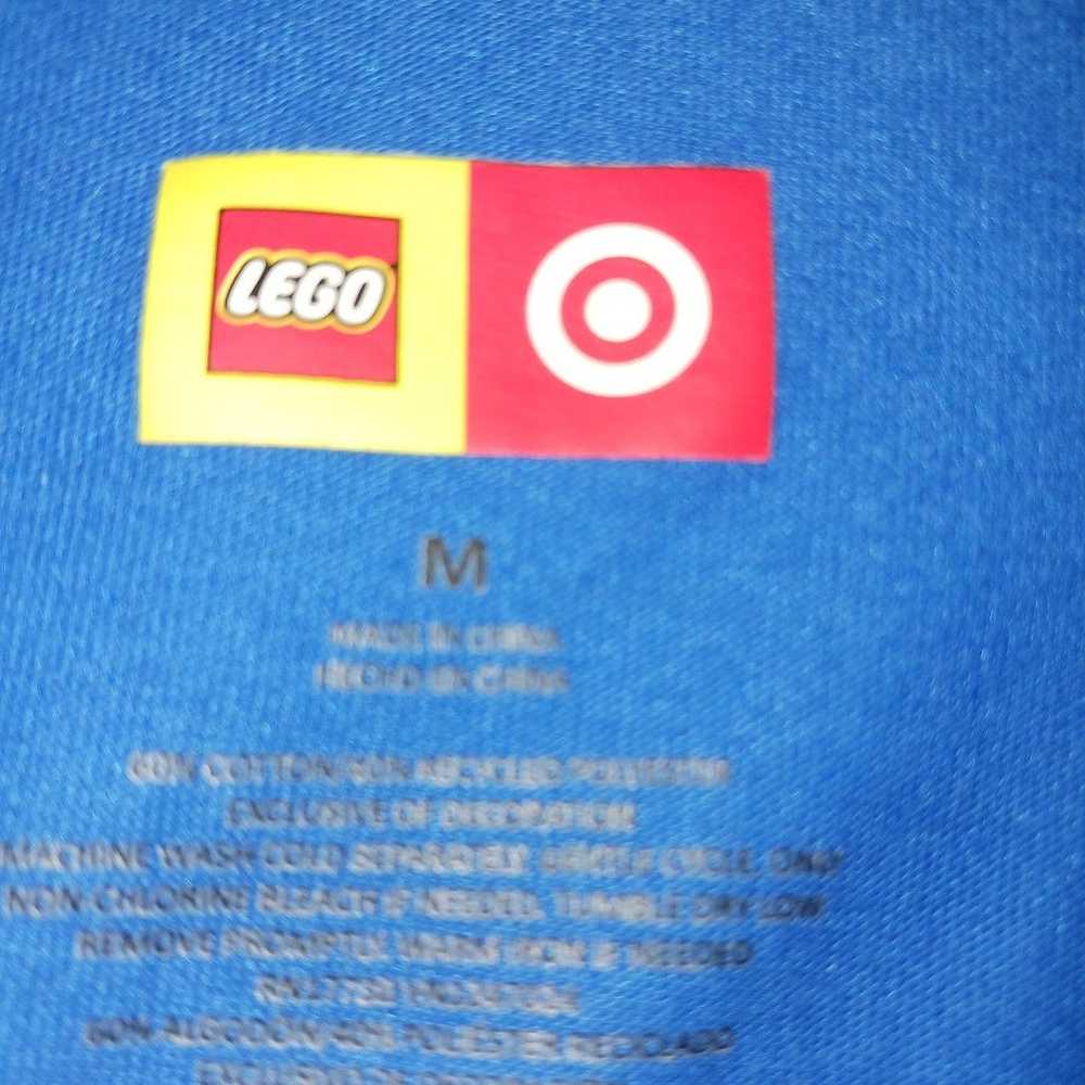 T-shirt: Blue Legos t-shirt Size M - image 3