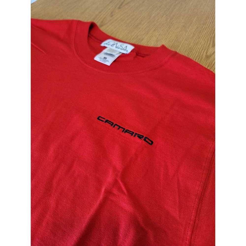 Chevrolet Chevy Camaro Racing logo T shirt embroi… - image 3