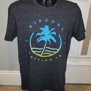 Hurley Brand Surf Co. T-Shirt Adult Small Black Red White Surfing