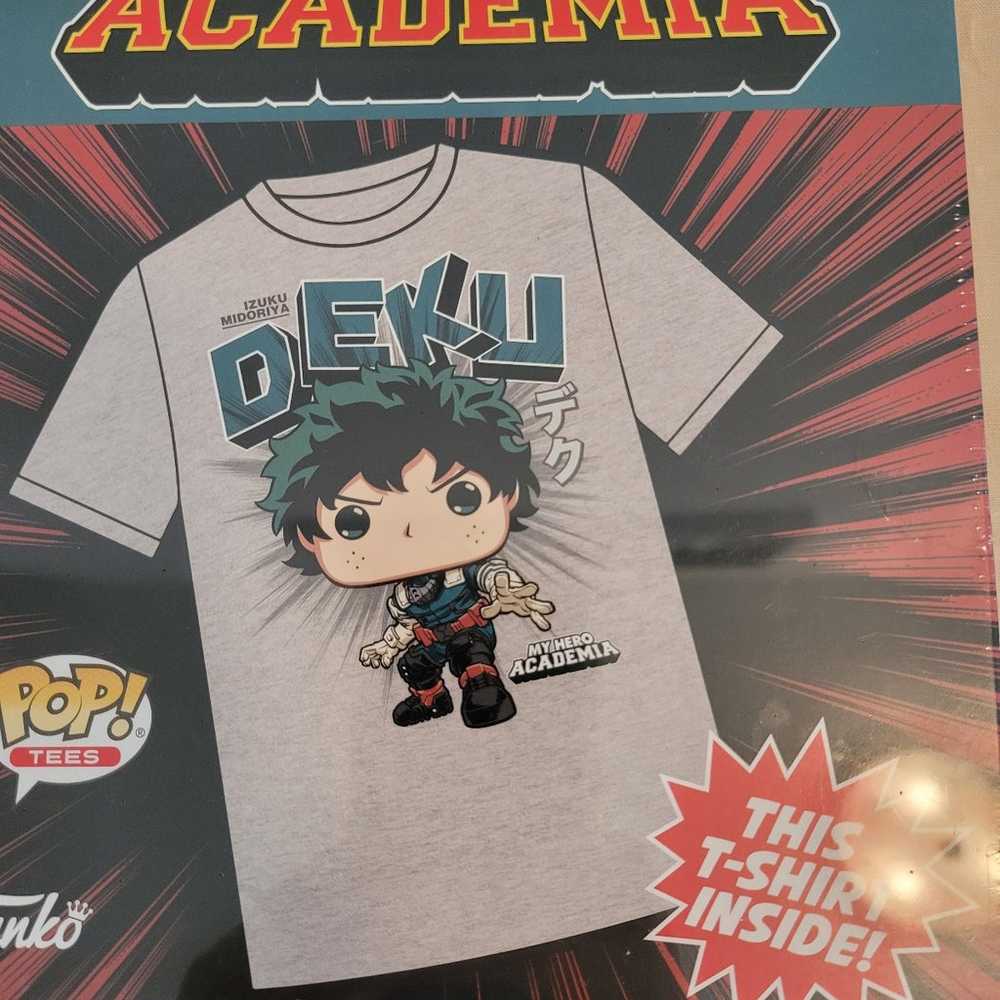 My Hero Academia Pop Tees DEKU T-shirt ( Medium S… - image 5