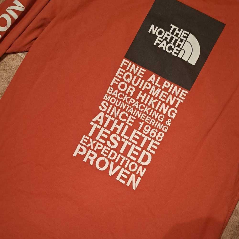 Men's North Face Burnt Orange Outfitters Shirt. S… - image 3