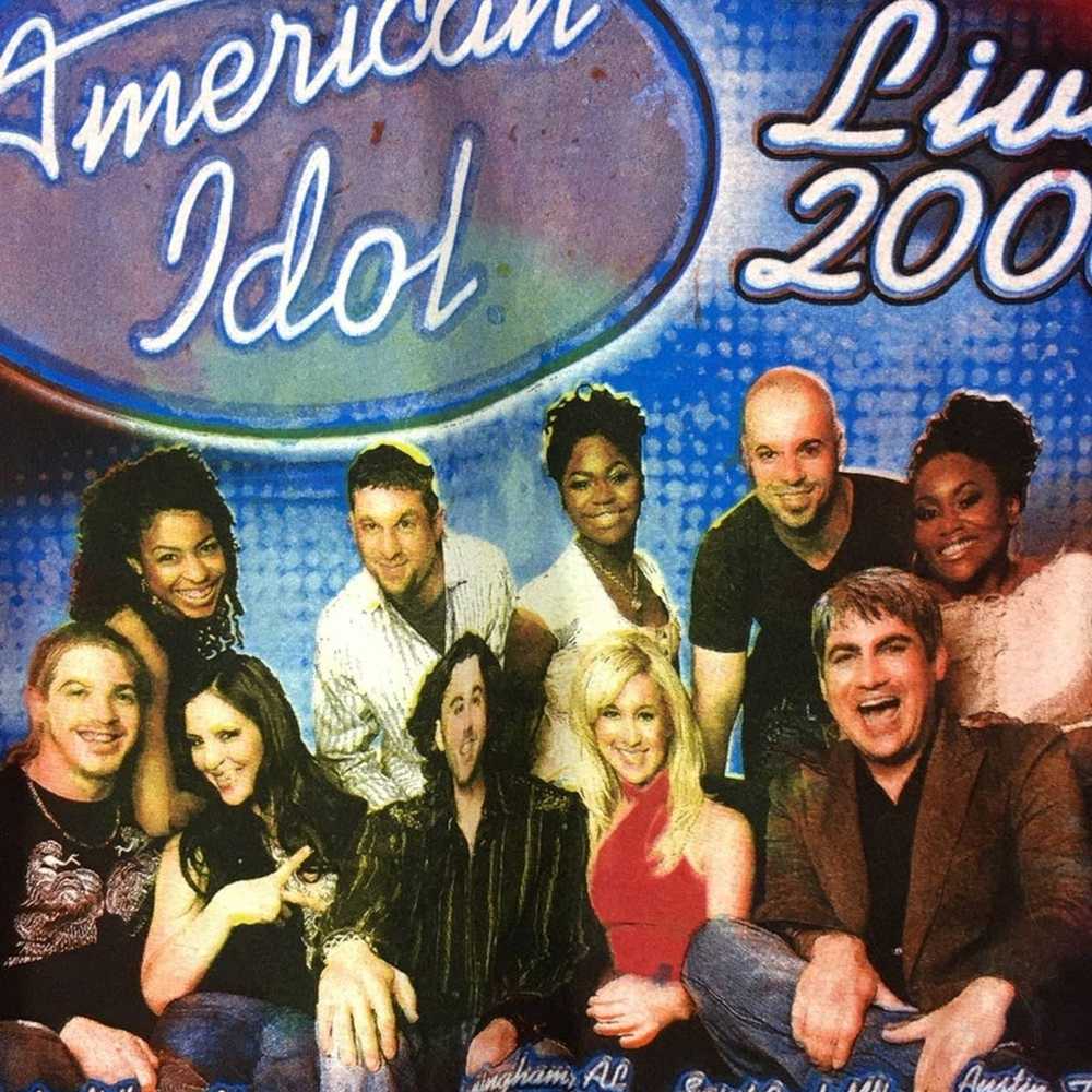 EUC Vintage Live2006 Tie Dye American Idol Graphi… - image 5