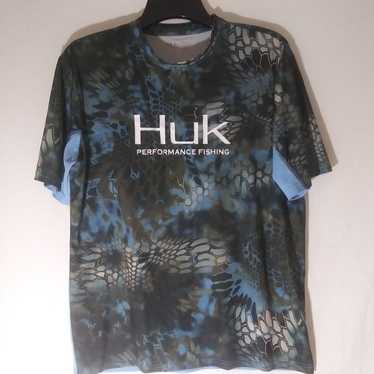 HUK Performance Fishing Shirt Kryptek Neptunr M - image 1