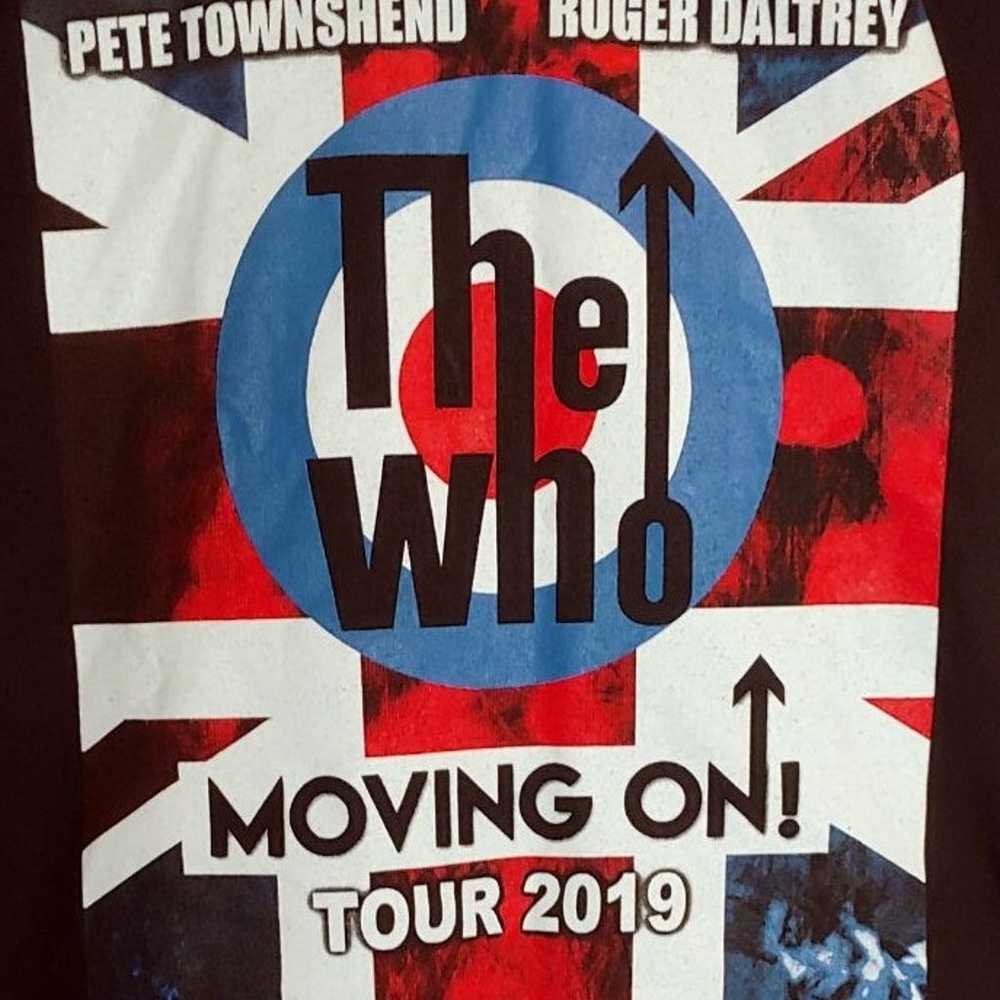 T-Shirt The Who 2019 Concert Black med - image 3