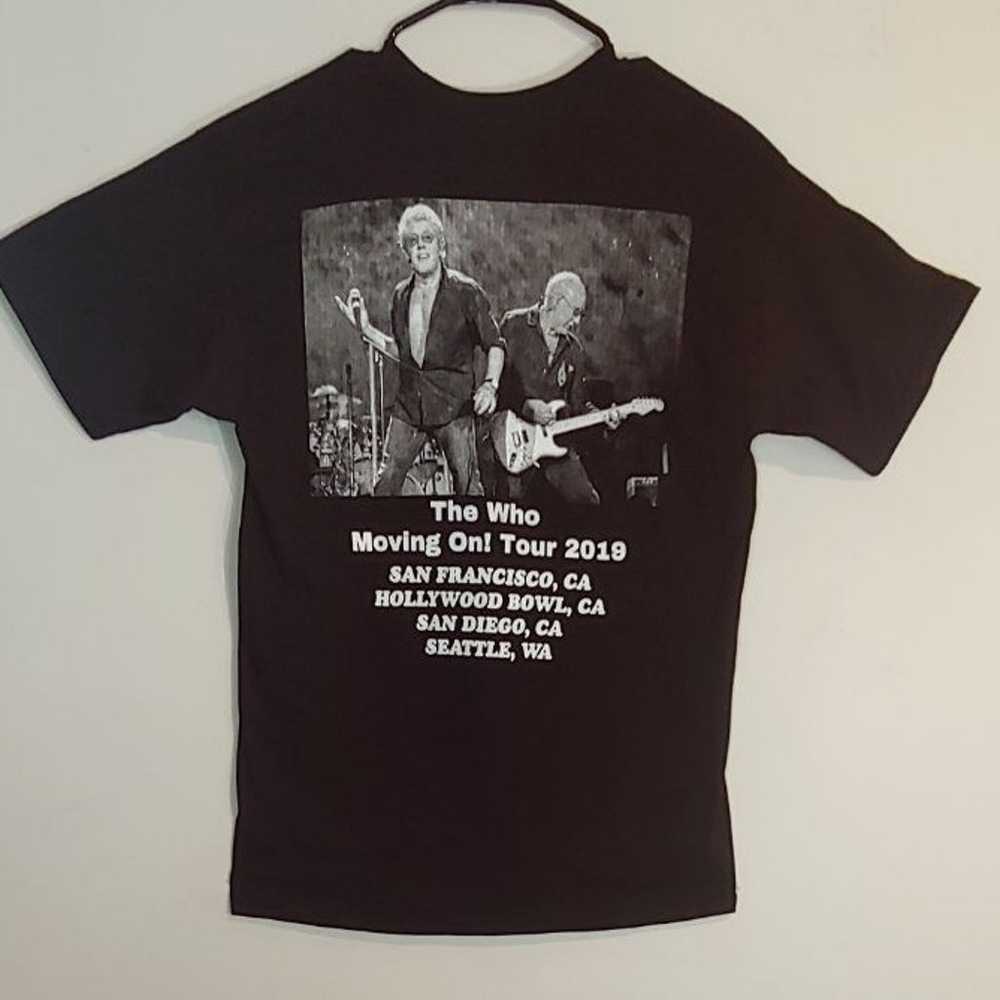 T-Shirt The Who 2019 Concert Black med - image 4