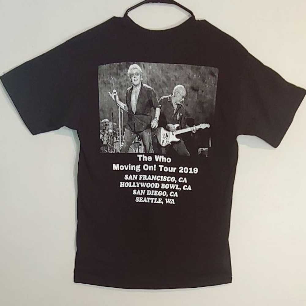 T-Shirt The Who 2019 Concert Black med - image 5