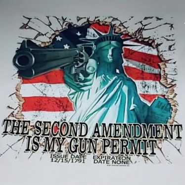 This is my Gun Permit (Lady Liberty)