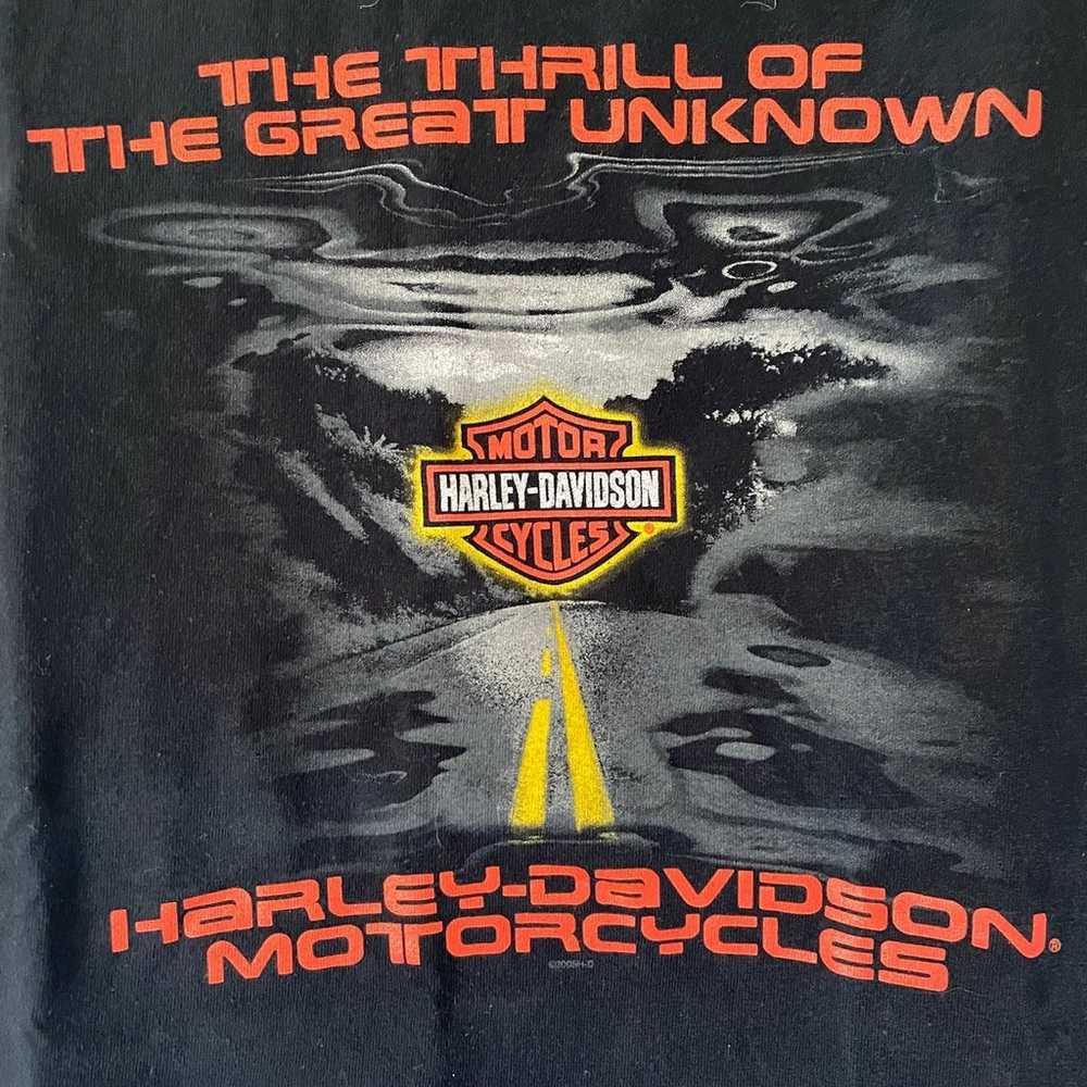 Vintage 80s Harley Davidson Muscle Shirt Florida … - image 2