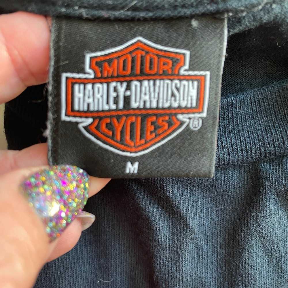 Vintage 80s Harley Davidson Muscle Shirt Florida … - image 6