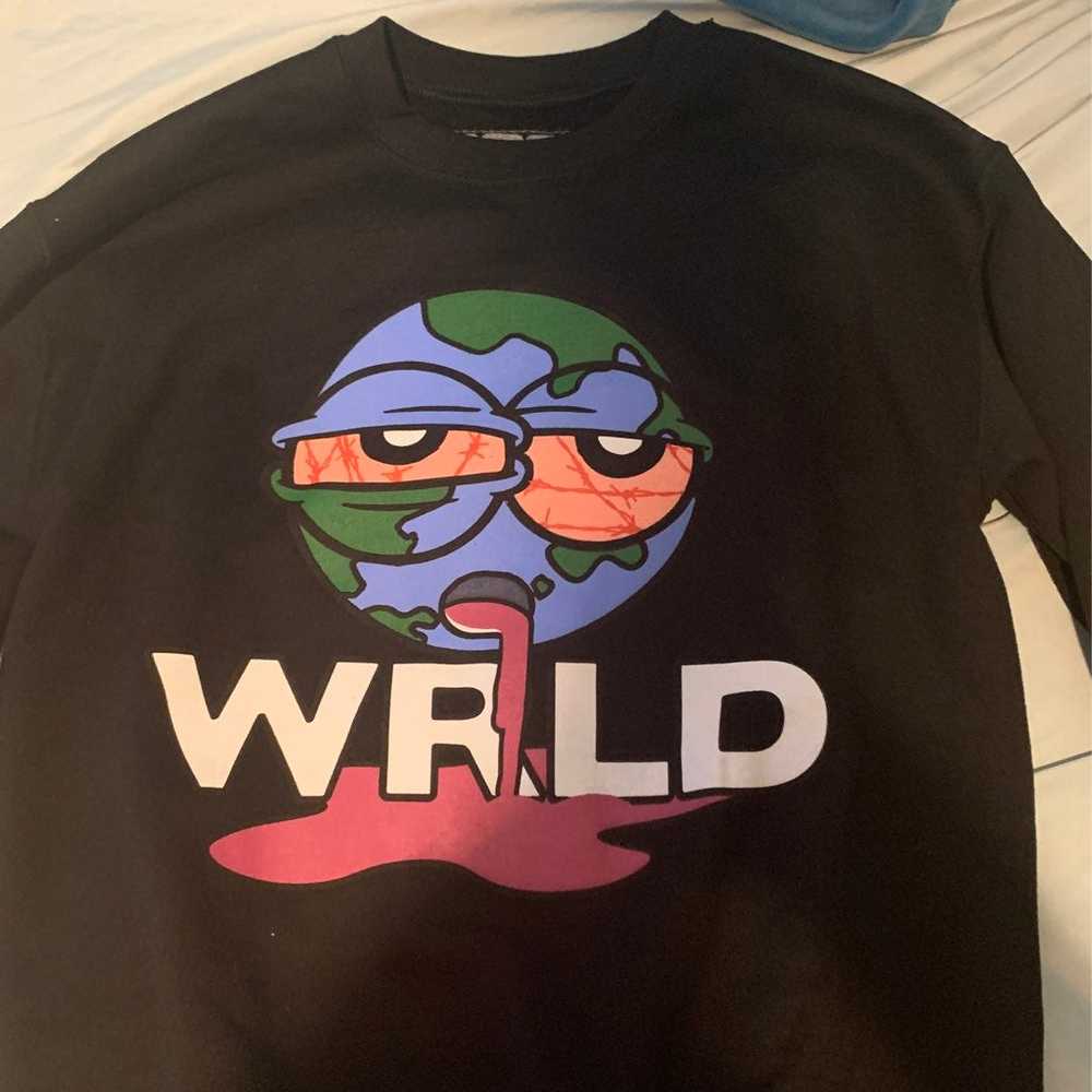 Juice WRLD world on drugs sweatshirt - image 1