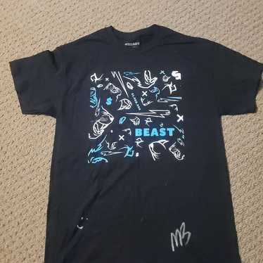 Mr. Beast signed shirt