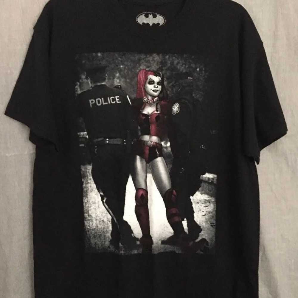 Harley Quinn Police T-Shirt Tee DC Comic Batman U… - image 2