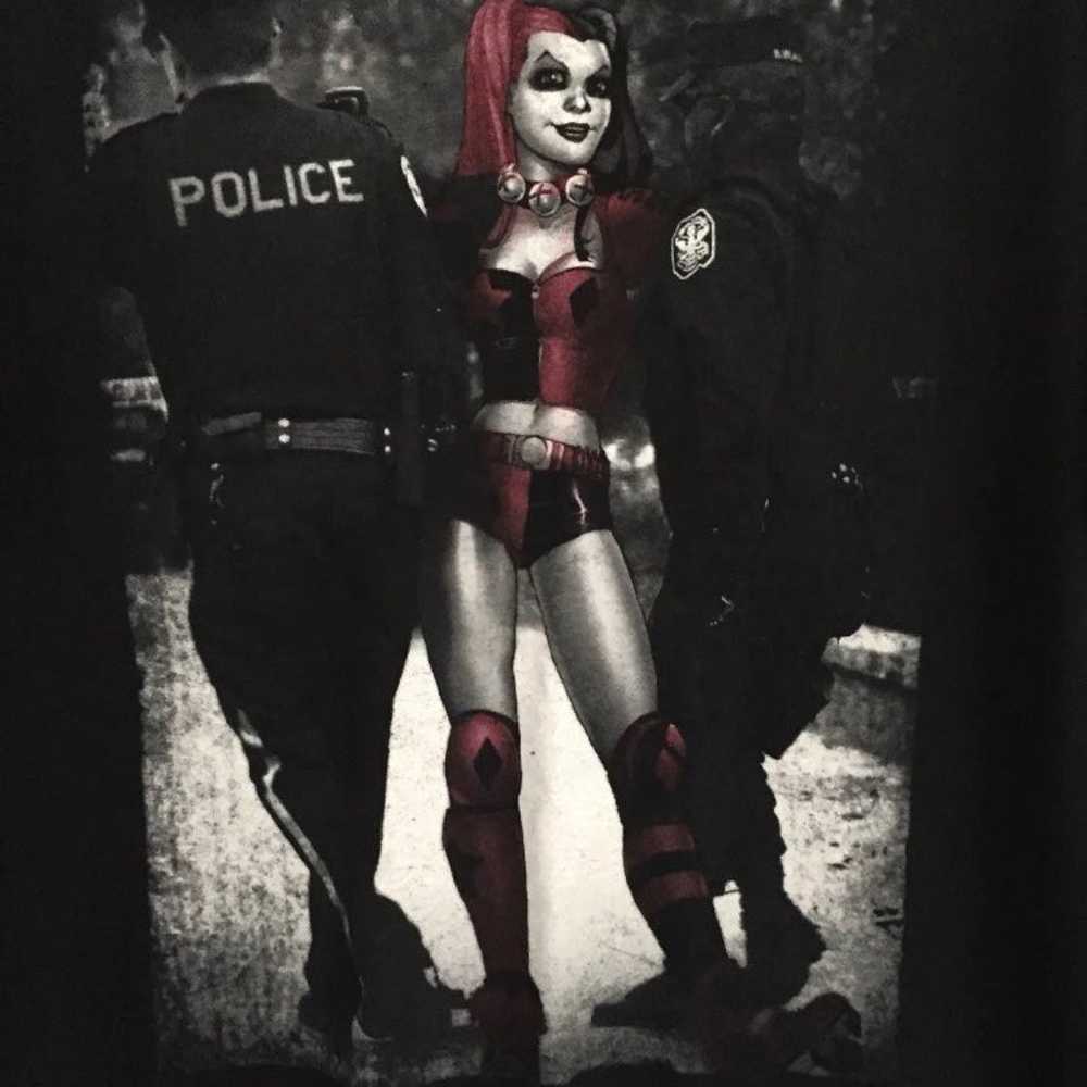 Harley Quinn Police T-Shirt Tee DC Comic Batman U… - image 3