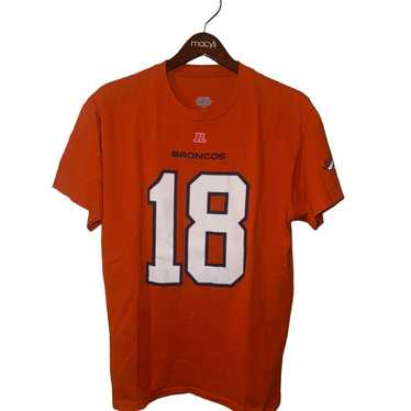 Denver Broncos Peyton Manning #18 T-Shirt Orange … - image 1