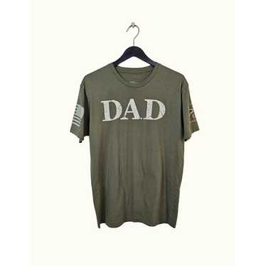 Grunt Style DAD Military Green T-Shirt - image 1
