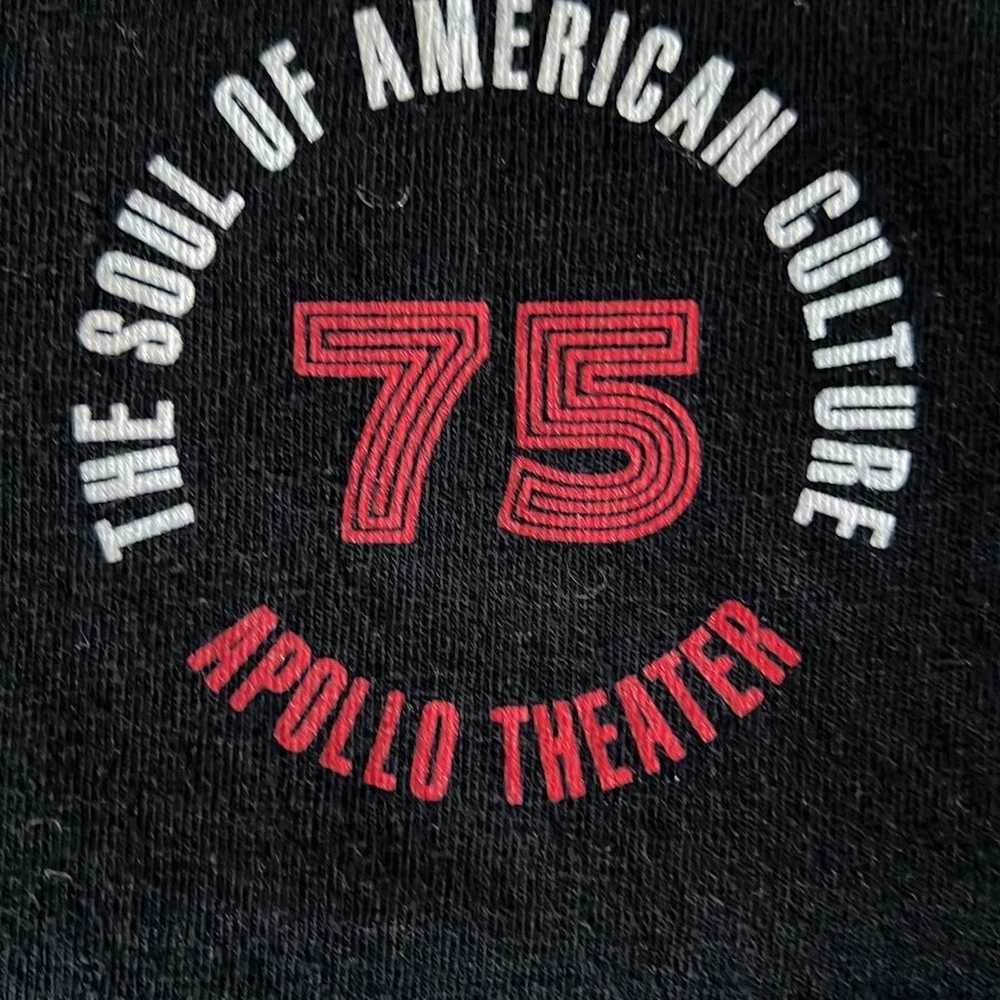 Apollo Theatre - 75 Years - Black Shirt - Large - image 2