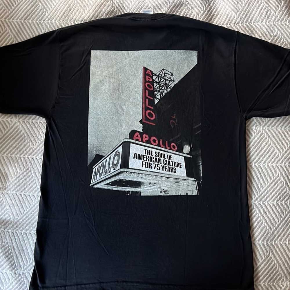 Apollo Theatre - 75 Years - Black Shirt - Large - image 4