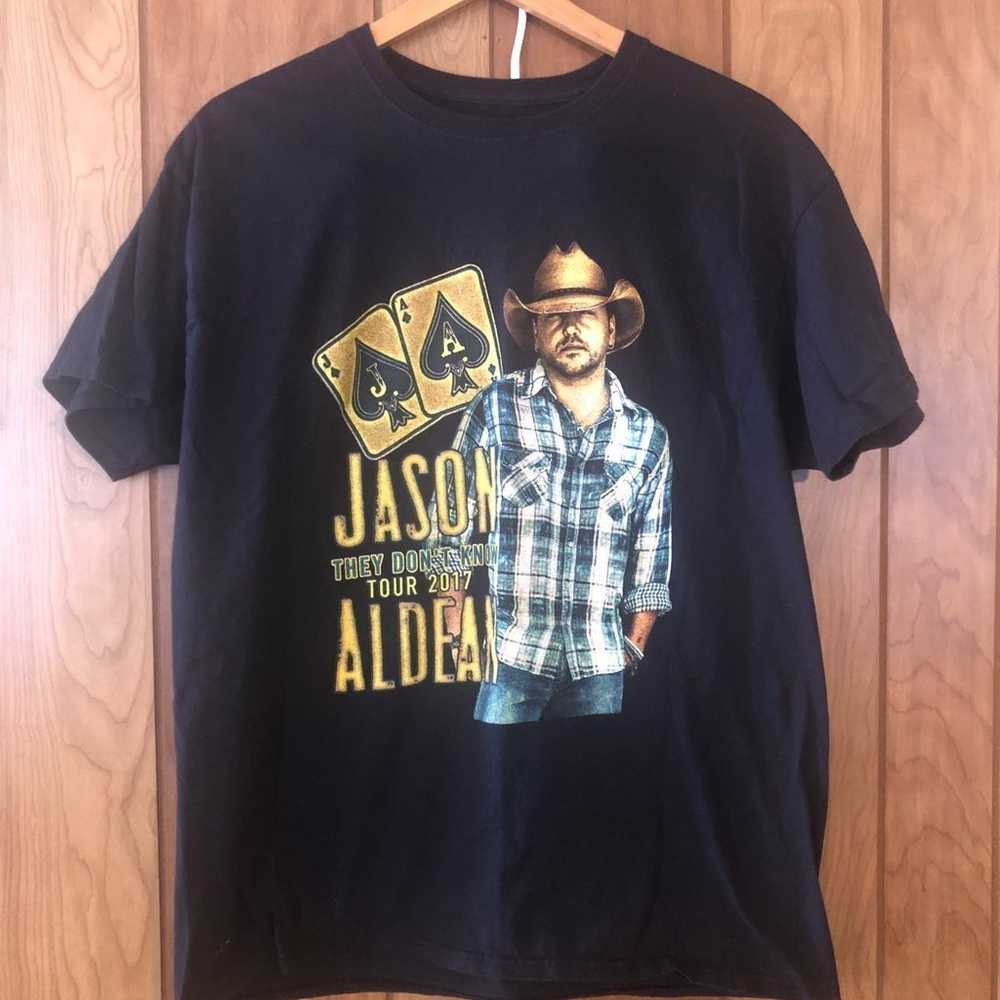 Jason Aldean 2017 Concert Tour Tshirt. They Don’t… - image 3